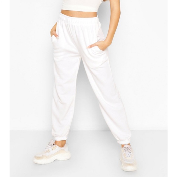 White sweatpants oversized jogger - Picture 5 of 5
